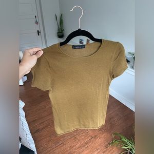 Zara knit shirt